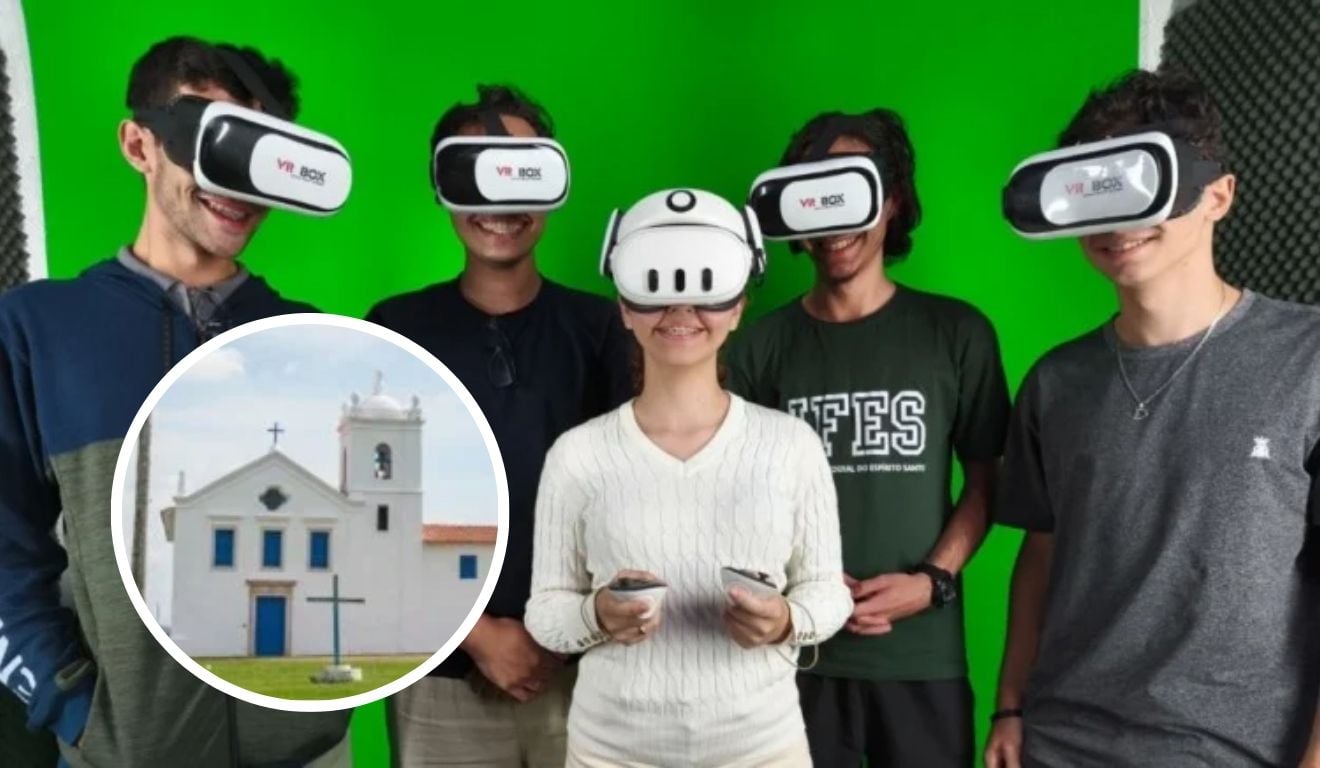 Alunos do Ifes produzem documentário em realidade virtual da Igreja dos Reis Magos