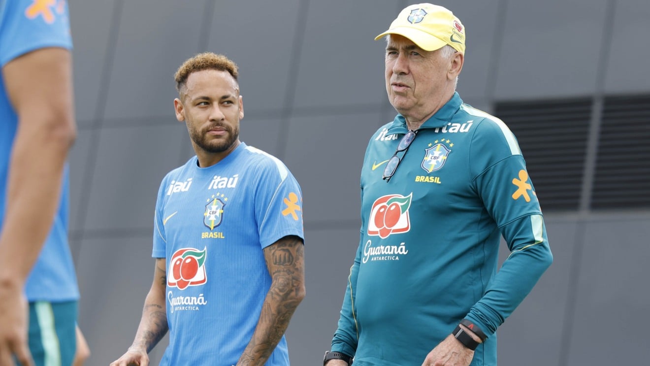 Treino da Seleção Brasileira. 21 de junho de 2026 - New Jersey, Estados Unidos - Fotógrafo: Rafael Ribeiro / CBF, Nelson Terme / CBF