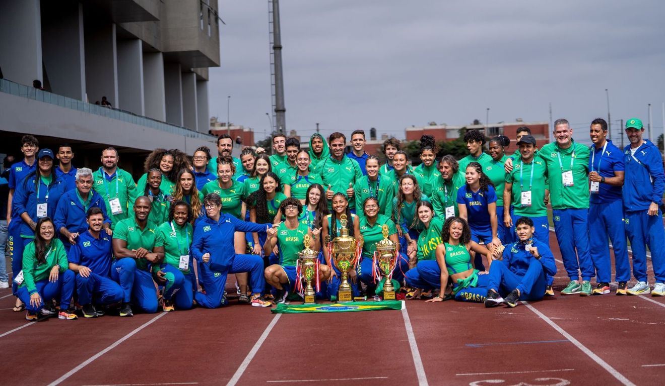 Brasil é campeão do primeiro Ibero-Americano Sub-20 (Foto: Sebastian Lasquera/Sul-Americana)