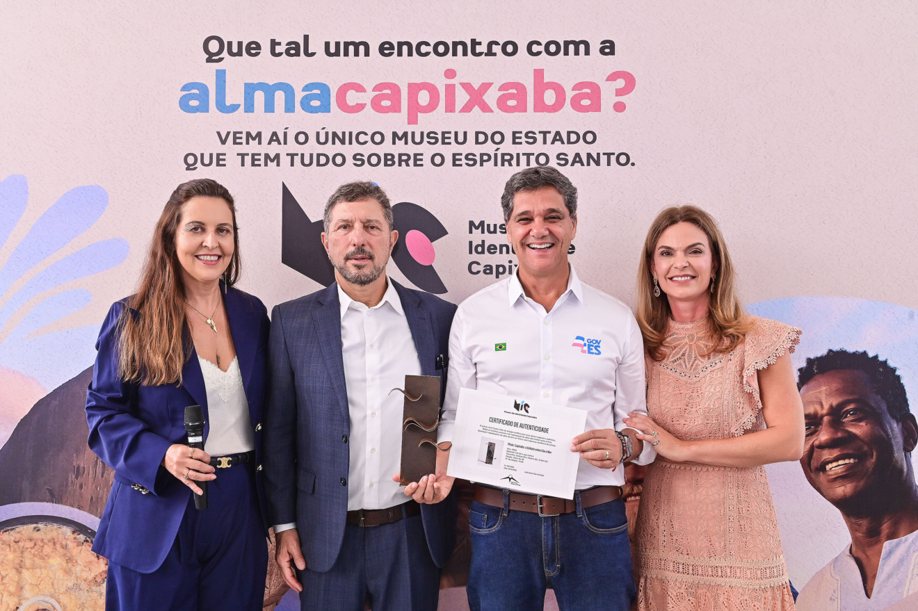 Erika Kunkel, Americo Buaiz Filho, Ricardo Ferraço e Mariana Buaiz