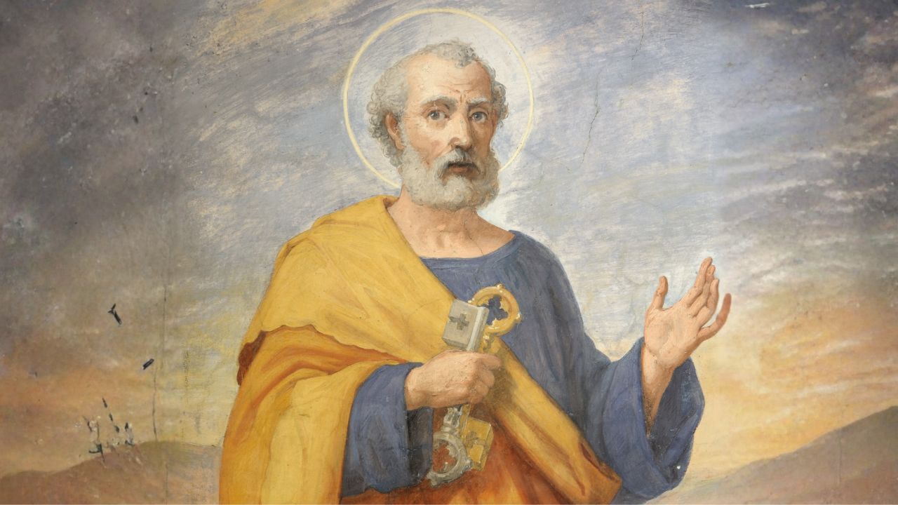 São Pedro, santo católico considerado guardião das chaves do céu