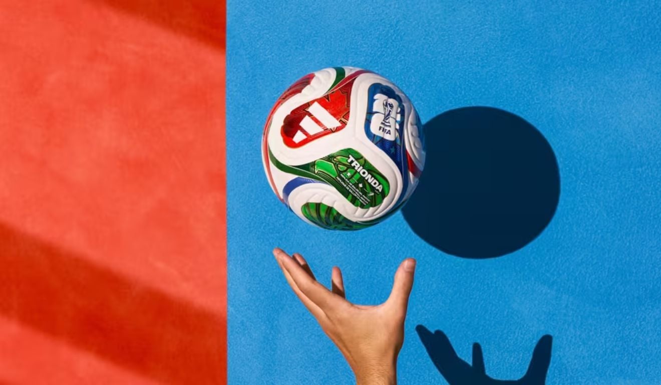 Trionda. Bola da Copa do Mundo de 2026