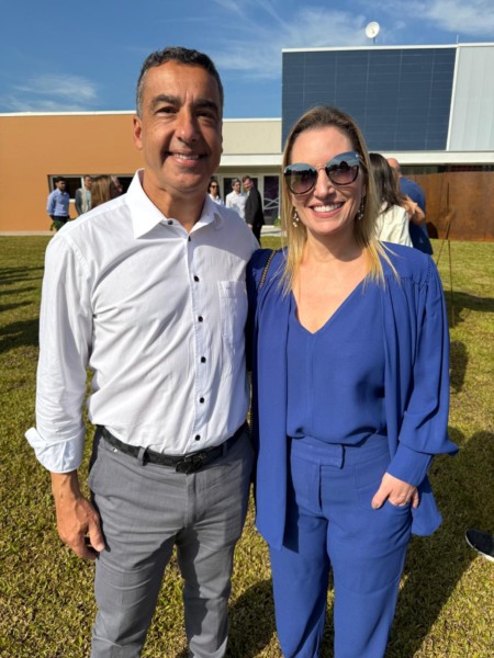 Claudio Rezende e Eduarda Buaiz