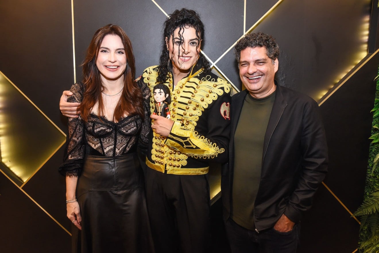 Show Tributo ao Rei do Pop, de Rodrigo Teaser para Michael Jackson, em Vitória (Foto: Cloves Louzada)