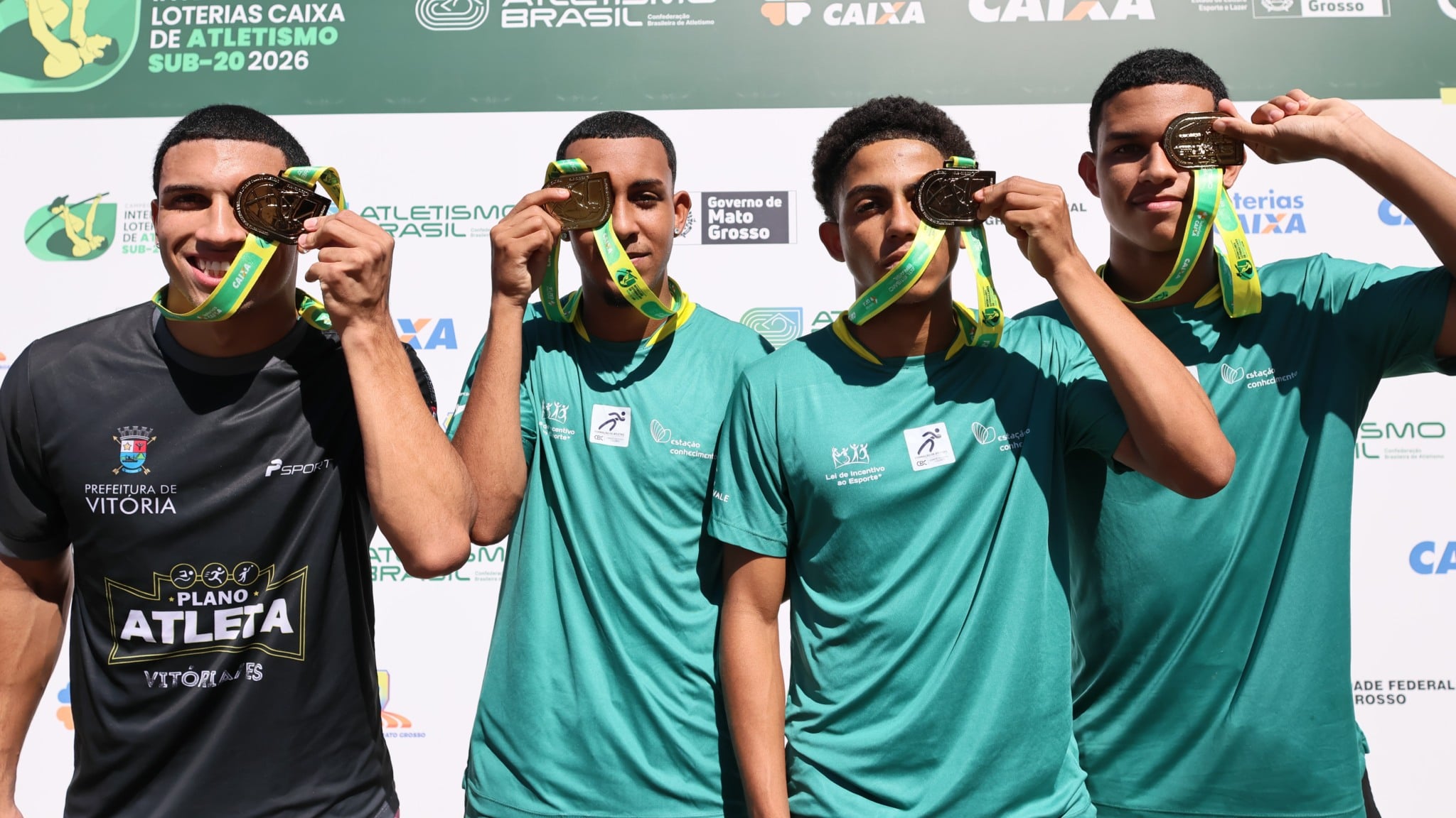 ES fecha o Brasileiro Sub-20 com medalha inédita no revezamento 4x400m