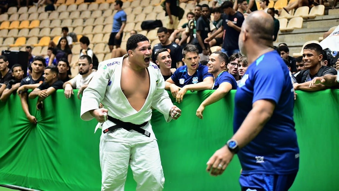 Andrey Coelho no Troféu Brasil de Judô.