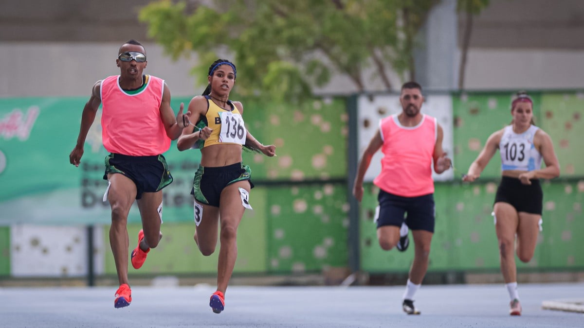 14.07.26 LORRAINE GOMES DE AGUIAR - Jogos Para-Sulamericanos Valledupar 2026. Atletismo, realizado no Estádio de Atletismo José Luis Parada, na cidade de Valledupar, Colômbia Foto: Cris Mattos/CPB