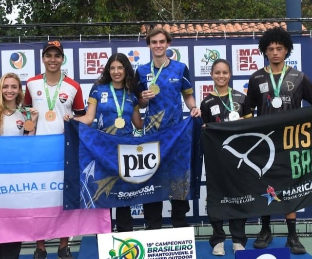 Campeonato Brasileiro Infanto-Juvenil e Master de Tiro com Arco. Eduardo Diamantino Almeida é campeão sub-21