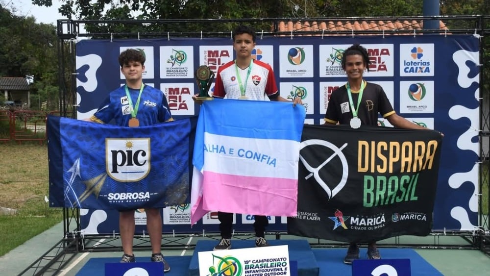 Campeonato Brasileiro Infanto-Juvenil e Master de Tiro com Arco. Eduardo Diamantino Almeida é campeão sub-21