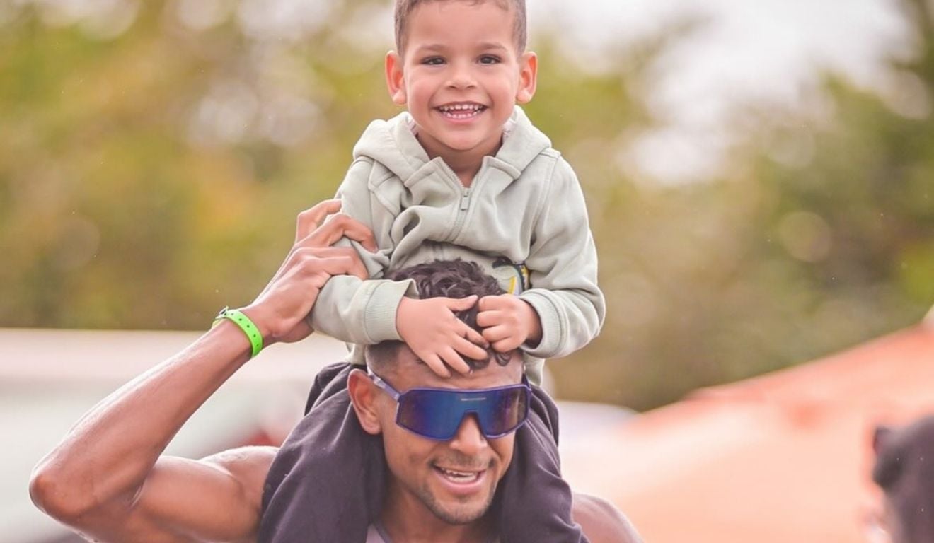 Pai e filho no último capixaba de ferro