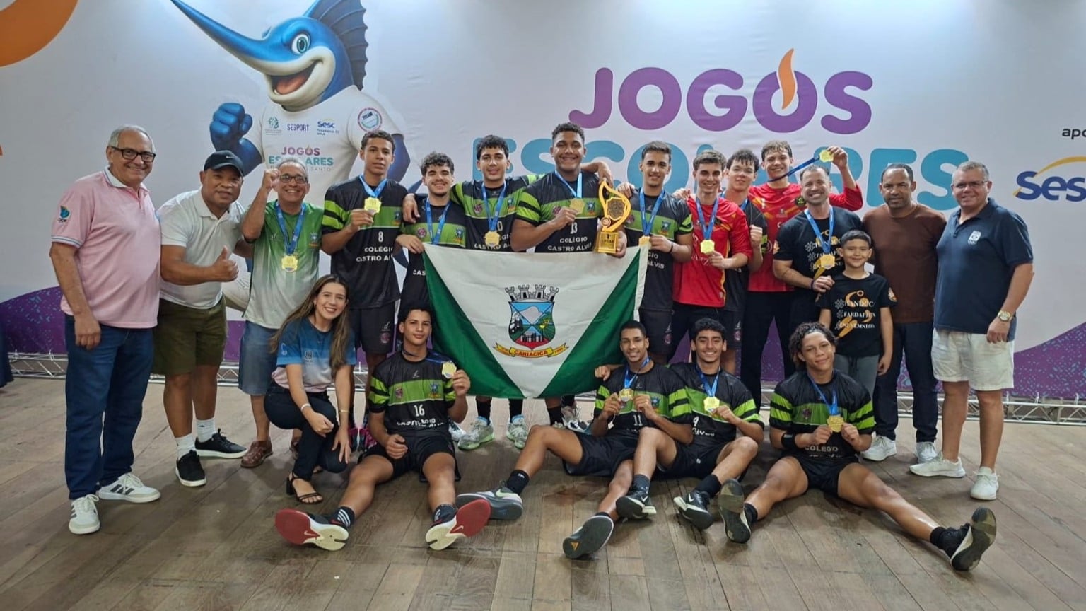 Jogos Escolares do Espírito Santo (Jees). Etapa juvenil. Sesc de Guarapari Jogos Escolares do Espírito Santo (Jees). Etapa juvenil. Sesc de Guarapari
