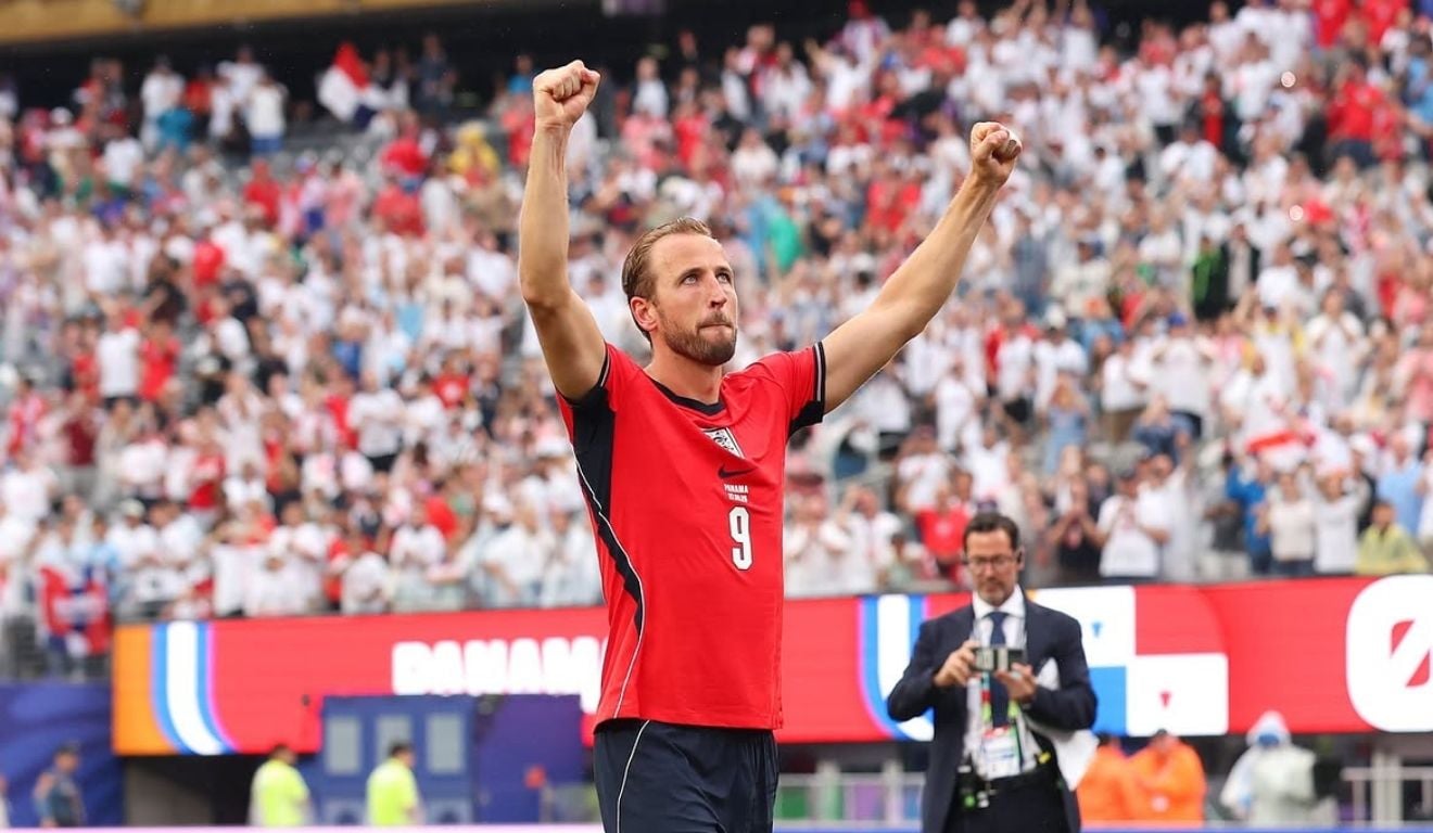 Harry Kane vibrando