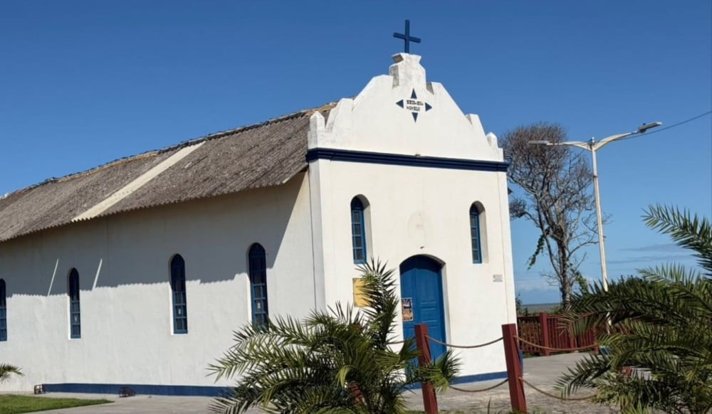Igreja Nossa Senhora dos Navegantes, em Ponta da Fruta. Foto: Thiago Soares/Folha Vitória