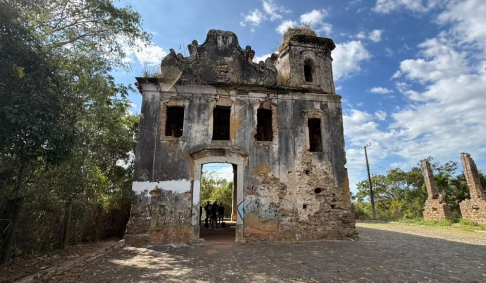 Igreja de Nossa Senhora de Belém em Viana. Foto: Thiago Soares/Folha Vitória