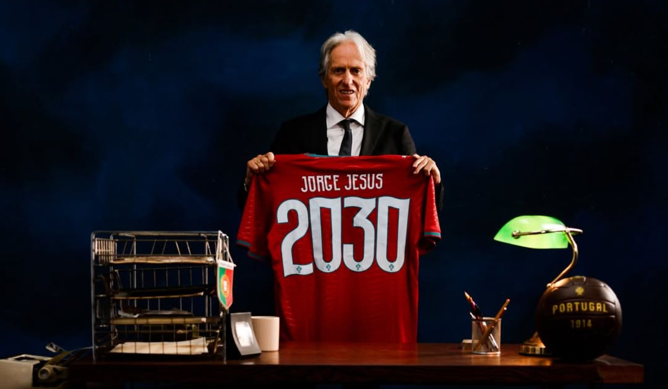 Jorge Jesus é o novo treinador da seleção de Portugal