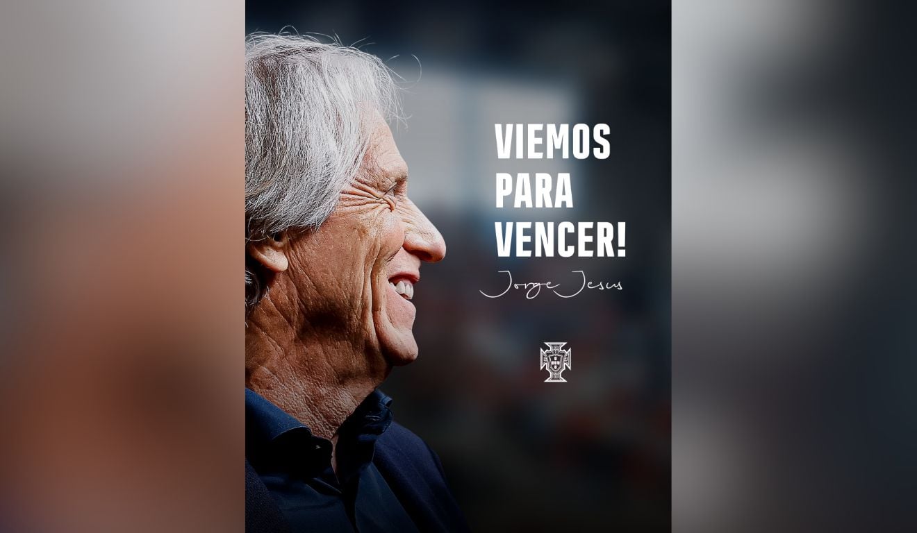 Jorge Jesus é o novo técnico de Portugal