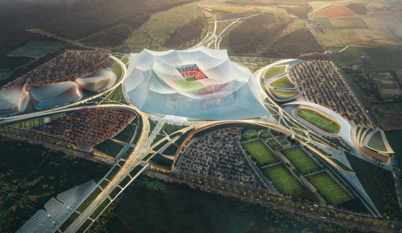 Maior estádio de futebol do mundo custará US$ 500 milhões e pode receber a final da Copa de 2030