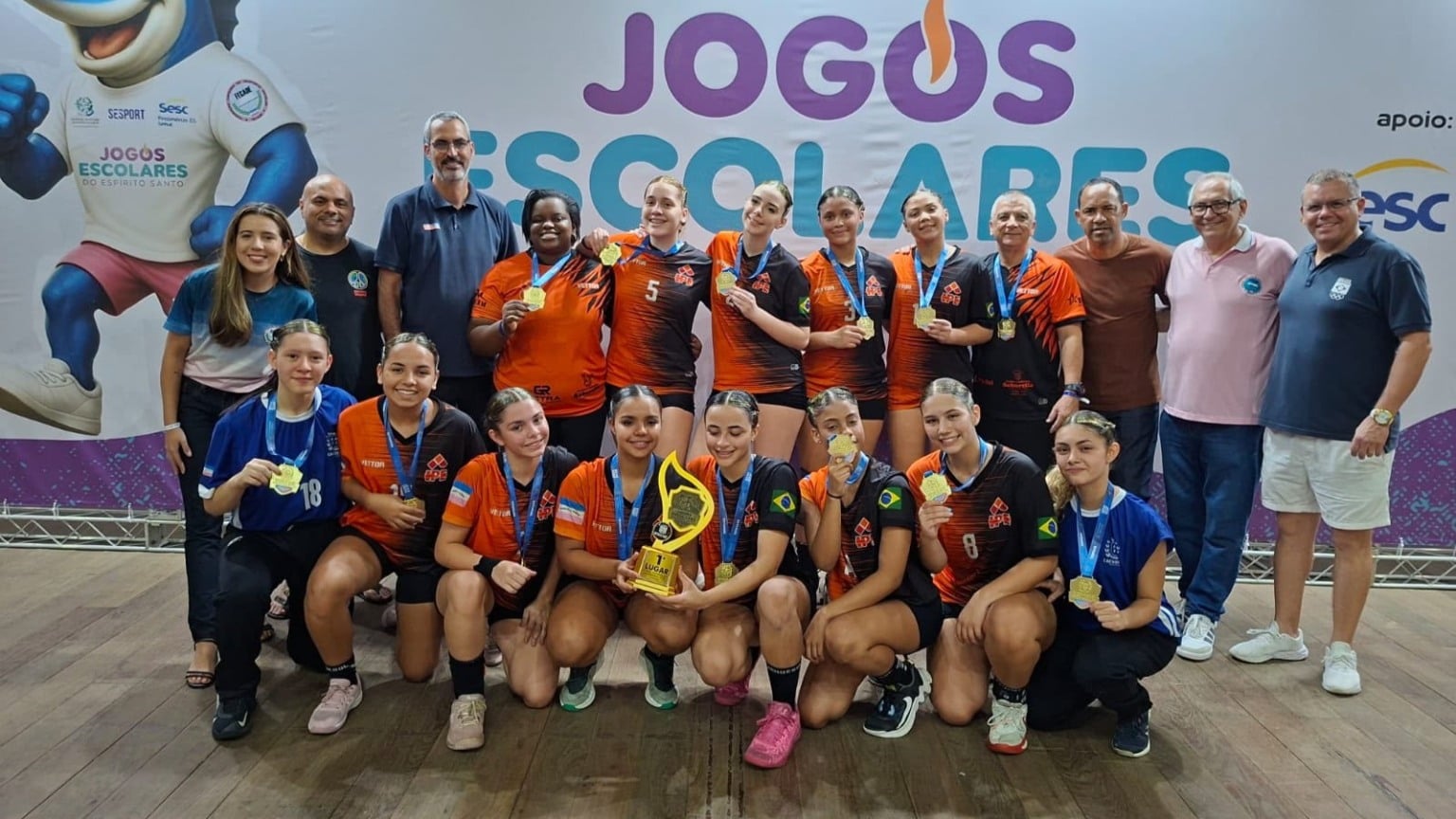 Jogos Escolares do Espírito Santo (Jees). Etapa juvenil. Sesc de Guarapari Jogos Escolares do Espírito Santo (Jees). Etapa juvenil. Sesc de Guarapari