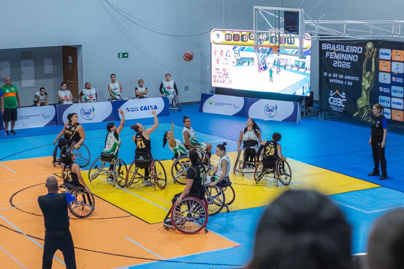 Campeonato Brasileiro de Basquete em Cadeira de Rodas. Final. Irefes x All Star Rodas. Sesport. 21/08/2026