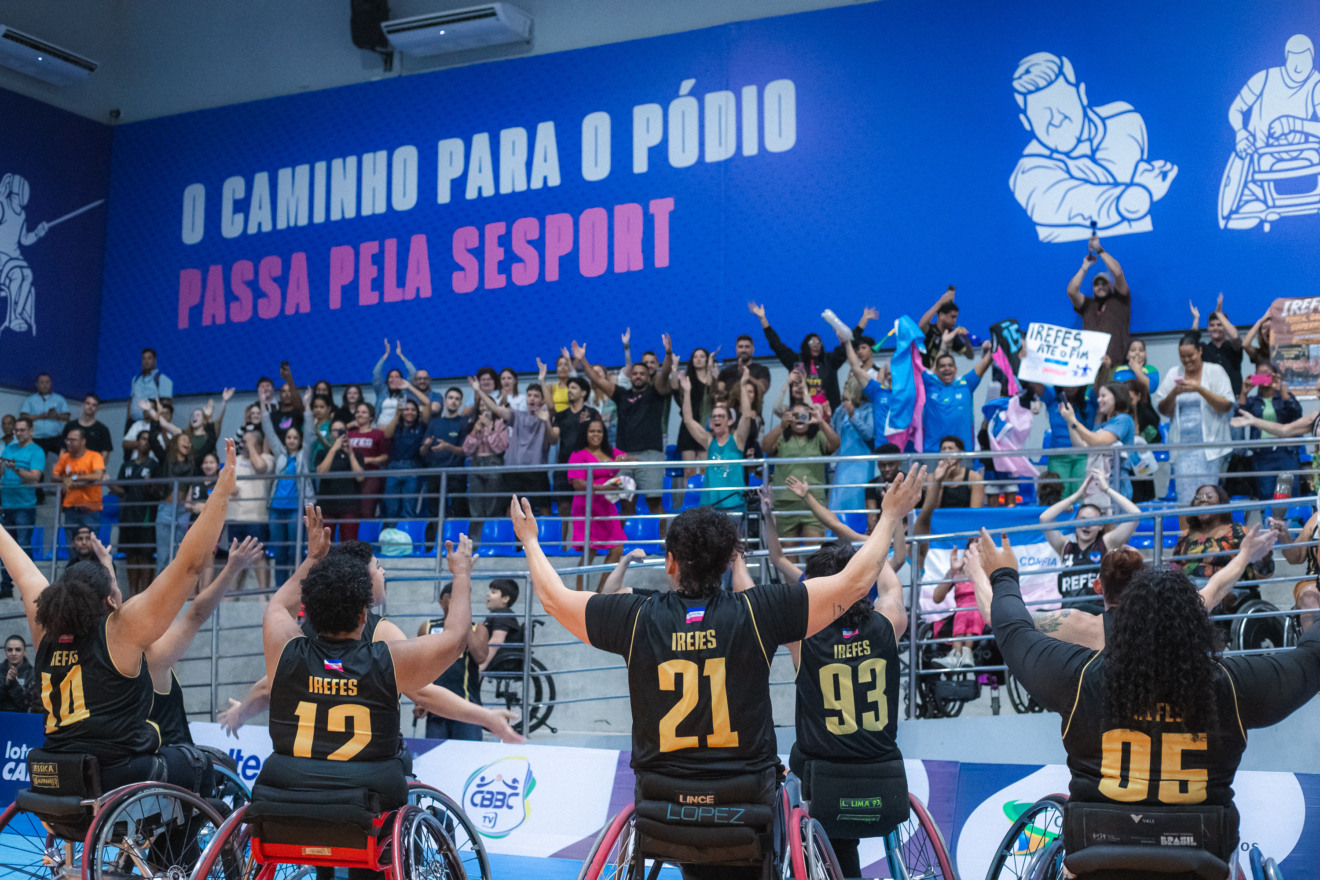 Campeonato Brasileiro de Basquete em Cadeira de Rodas. Final. Irefes x All Star Rodas. Sesport. 21/08/2026