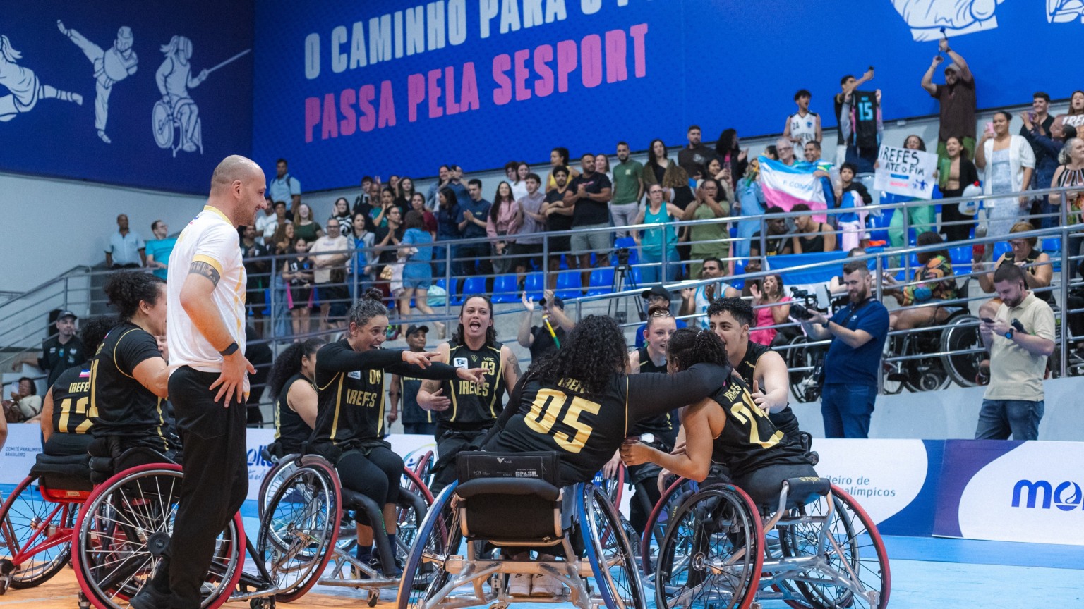 Campeonato Brasileiro de Basquete em Cadeira de Rodas. Final. Irefes x All Star Rodas. Sesport. 21/08/2026
