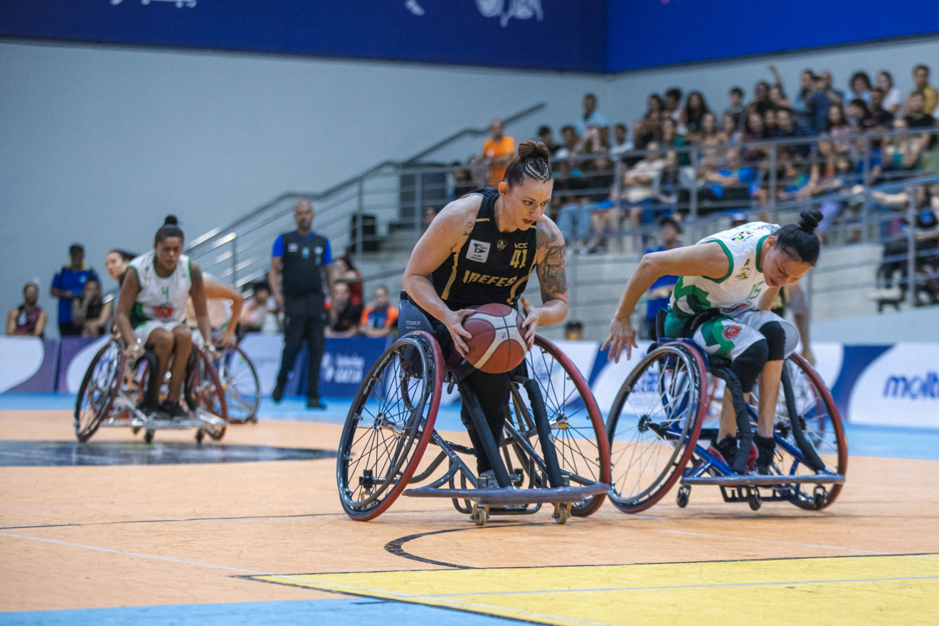 Campeonato Brasileiro de Basquete em Cadeira de Rodas. Final. Irefes x All Star Rodas. Sesport. 21/08/2026
