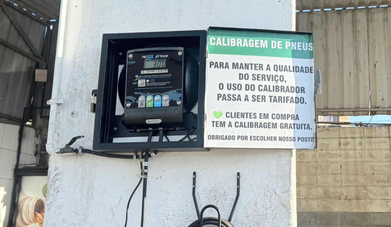 Cobrança para calibrar pneus? Nova prática começa a aparecer no ES - QTU Questões do Universo