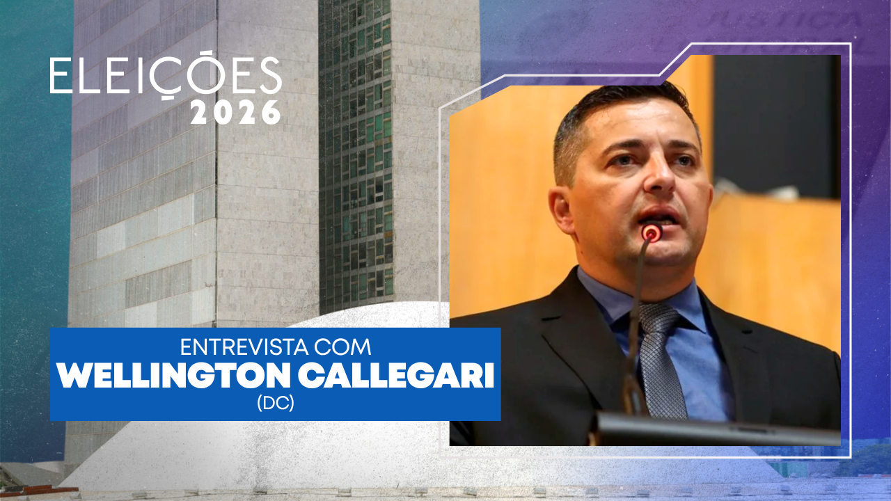 Assista à entrevista com Wellington Callegari, candidato ao Senado pelo ES - QTU Questões do Universo