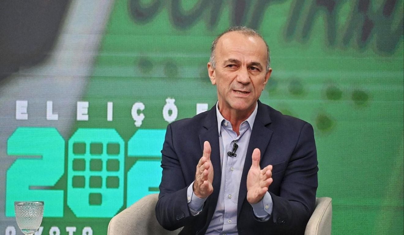 Helder Salomão durante entrevista à Rede Vitória