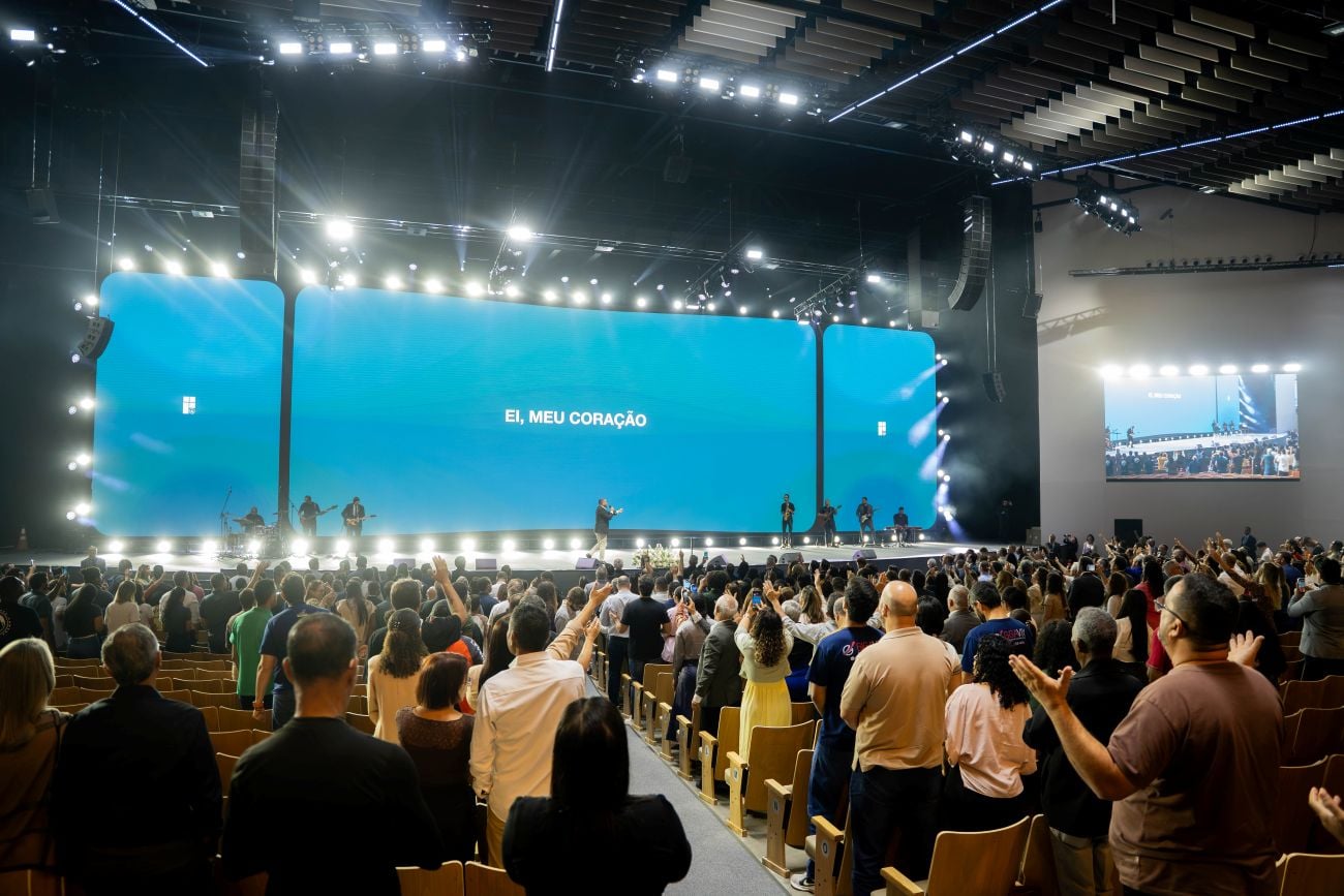 Megaigreja em Vitória terá cultos com tecnologia padrão Fifa e Rock in Rio - QTU Questões do Universo