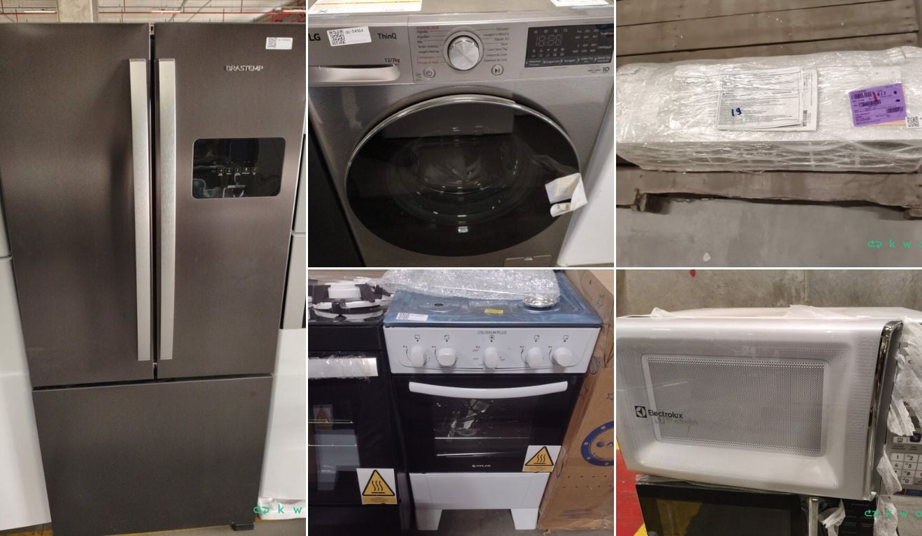 Ar-condicionado, fogões e air fryer: Casas Bahia leiloa produtos com até 68% de desconto - QTU Questões do Universo