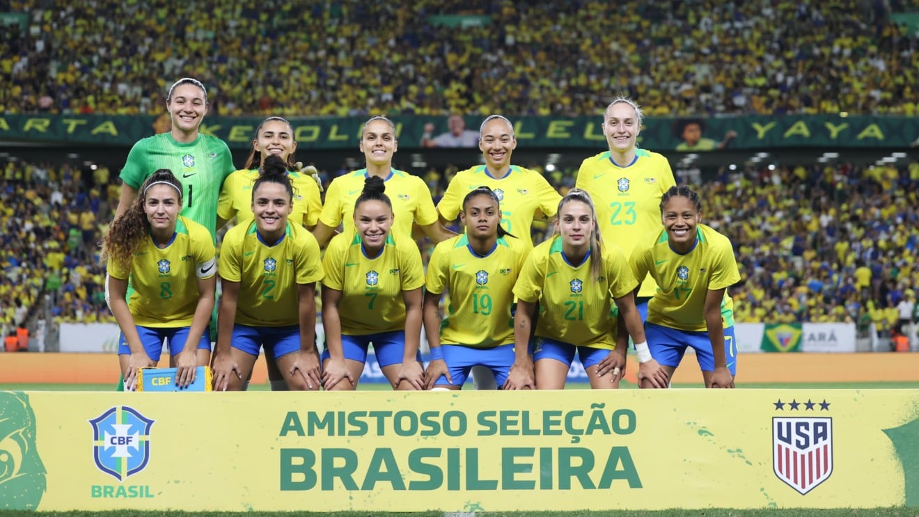 Brasil vs Estados Unidos em Fortaleza
9 de junho de 2026 - Arena Castelão, Fortaleza, CearáFotógrafo: Lívia Villas Boas/Staff Images