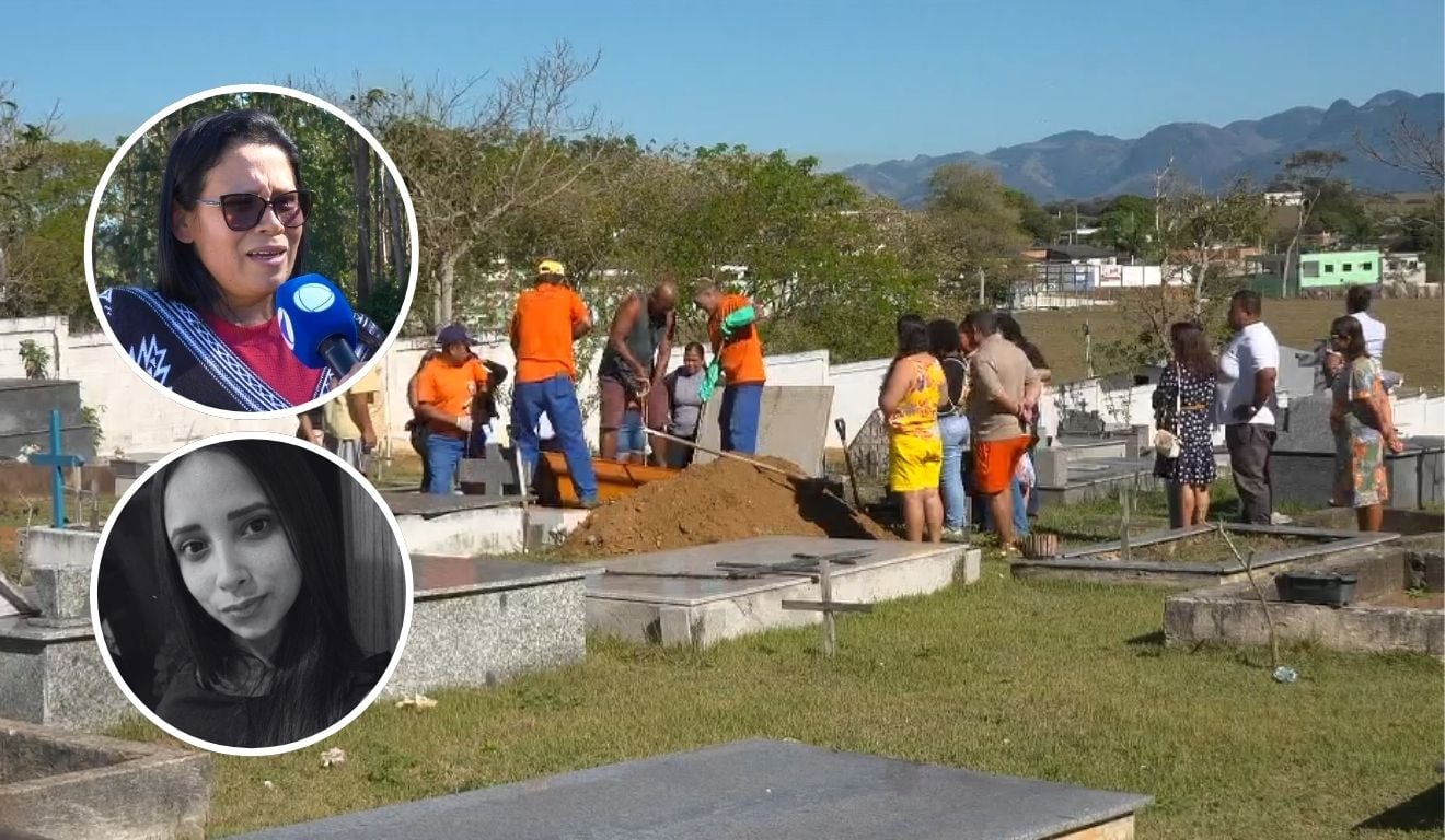 No dia do aniversário, mãe enterra filha morta a facada pelo marido em Piúma - QTU Questões do Universo