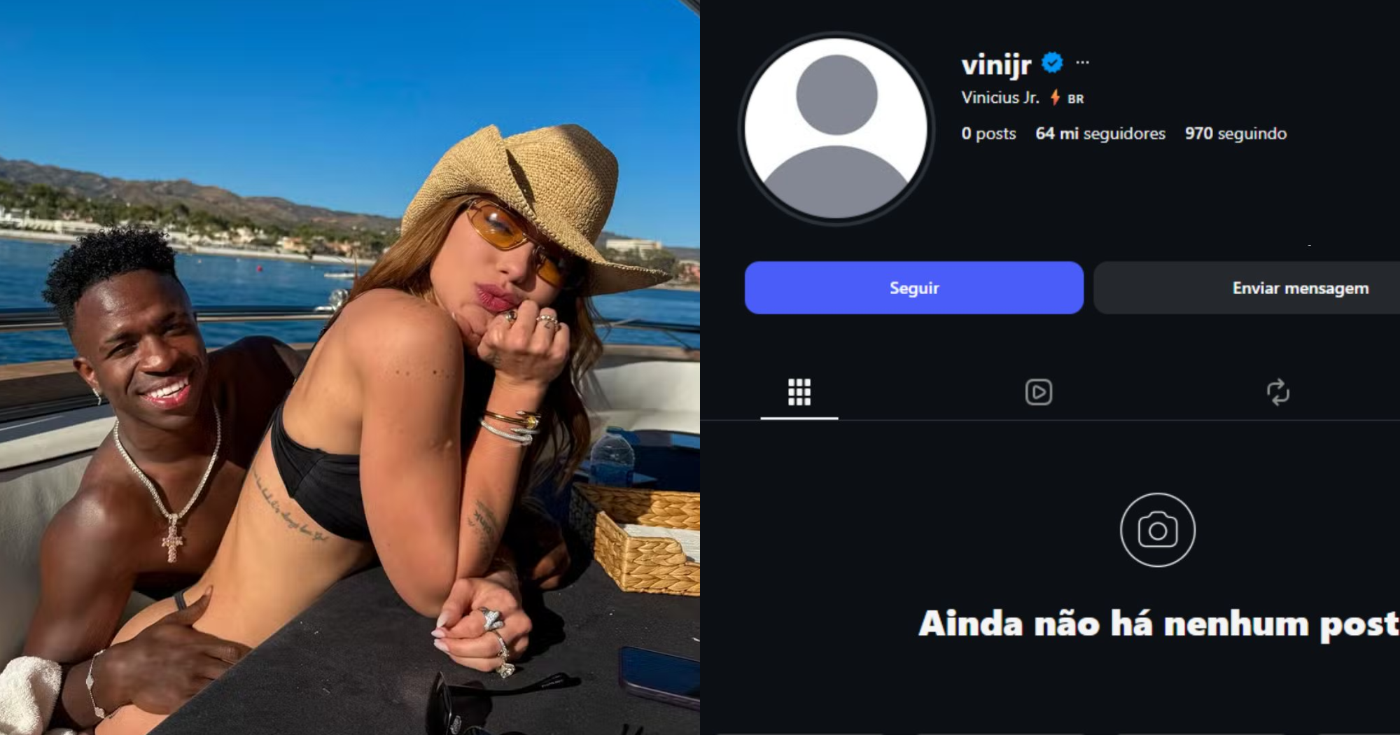 Limpa, limpa, limpa! Vini Jr apaga fotos com Virginia do Instagram e crise vem à tona - QTU Questões do Universo