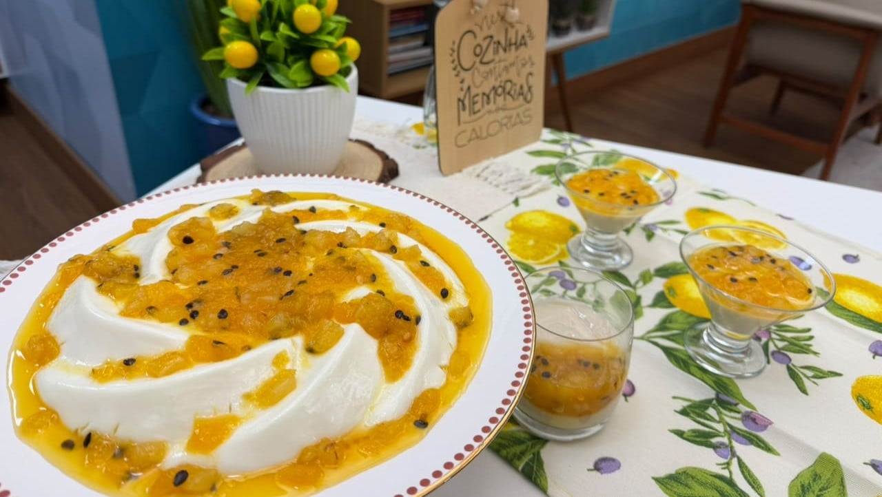 Manjar com geleia de frutas amarelas fit: sobremesa leve e cremosa é perfeita para quem busca uma opção sem açúcar - QTU Questões do Universo