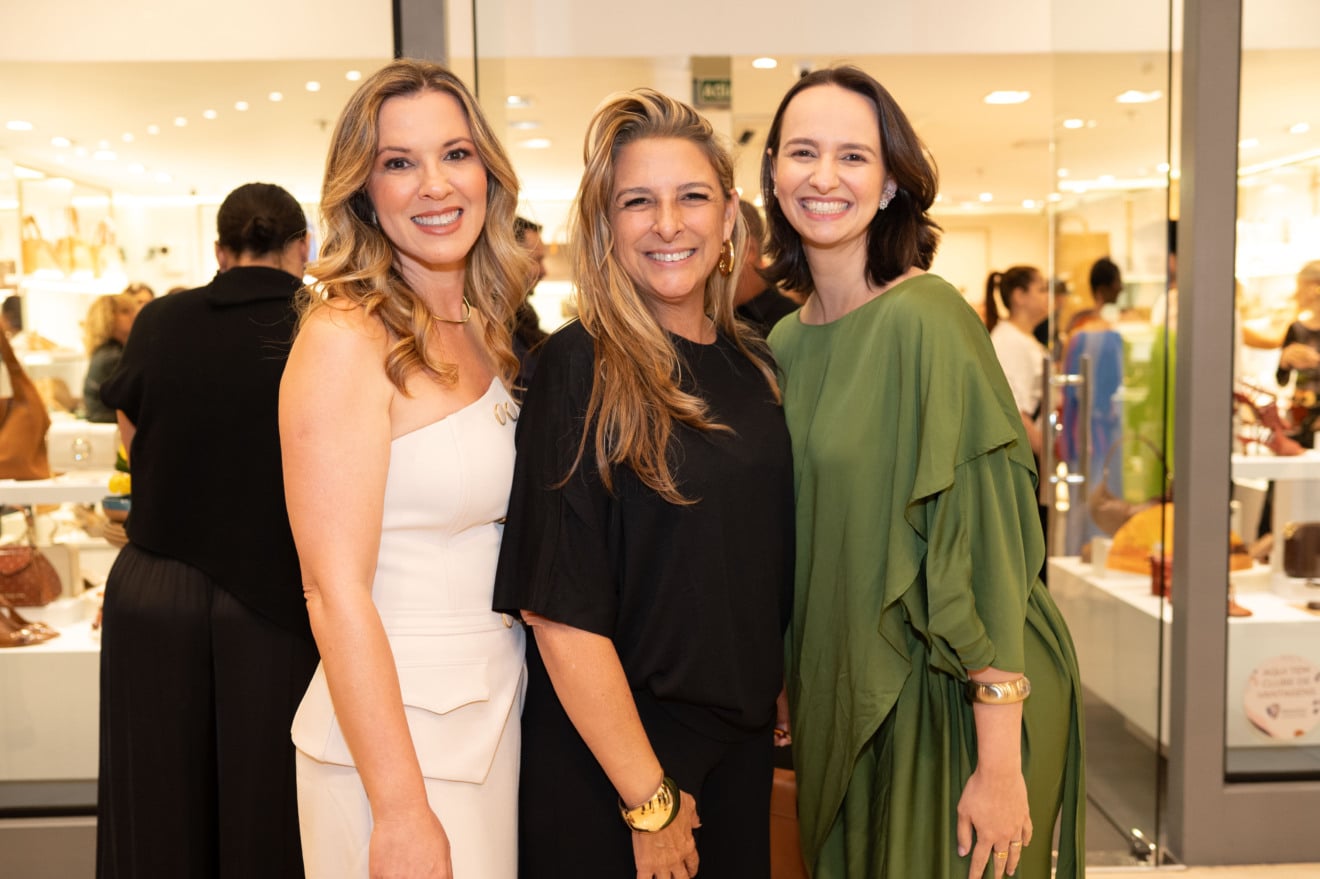 Jorge Bischoff recebe em noite chique na loja da marca do Shopping Vitória (Foto: Mônica Zorzanelli)