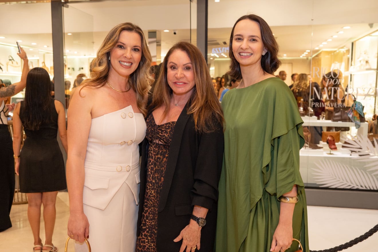 Jorge Bischoff recebe em noite chique na loja da marca do Shopping Vitória (Foto: Mônica Zorzanelli)
