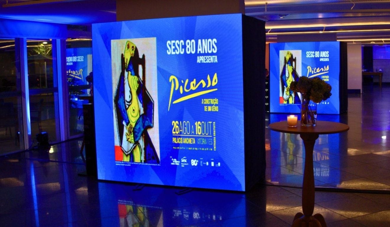 Picasso no ES: exposição envolveu meses de negociação e cerca de 100 profissionais - QTU Questões do Universo