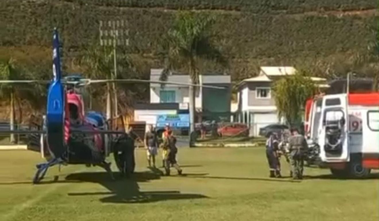 Funcionária de supermercado prende mão em moedor e é socorrida de helicóptero - QTU Questões do Universo