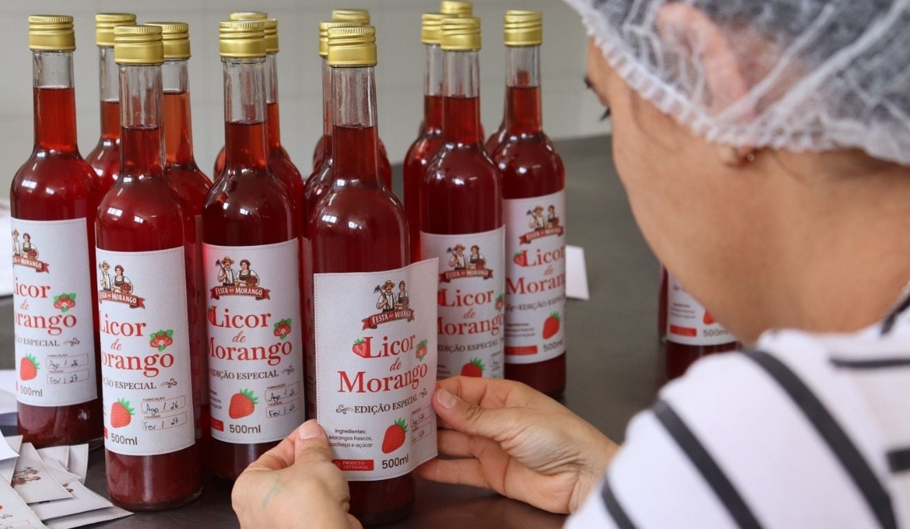 Festa do Morango começa nesta sexta com 800 quilos de torta, licor e geleia; veja atrações - Foto