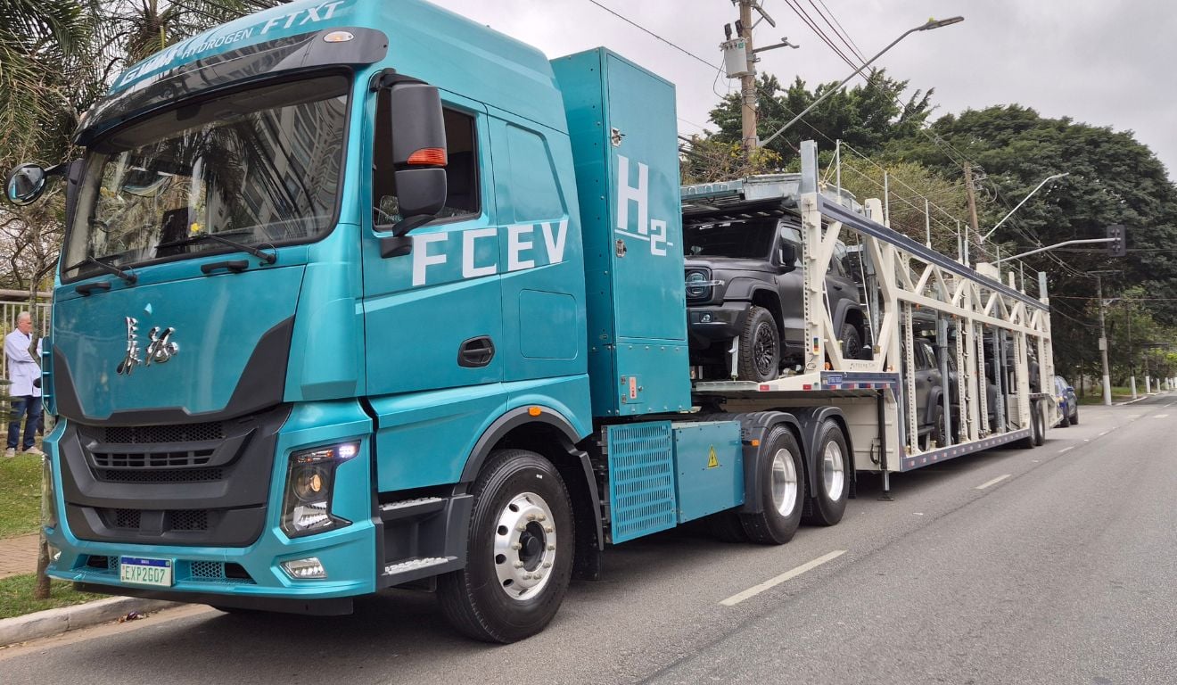 Caminhão de 49 toneladas da GWM troca diesel por hidrogênio e roda até 500 km em SP - QTU Questões do Universo