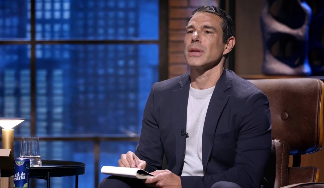 Marcus Buaiz estreia no Shark Tank Brasil e reality bate recorde de audiência (Foto: Reprodução/YouTube)