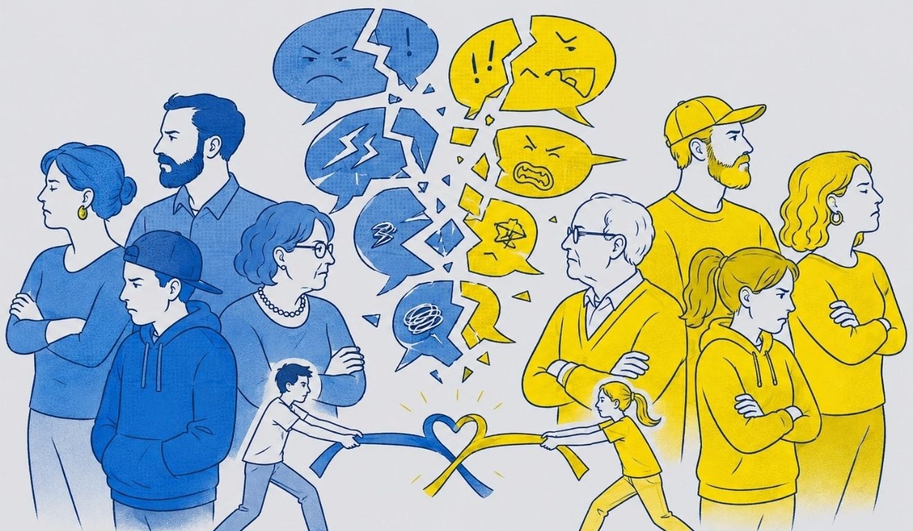 Polarização afetiva: por que a política afasta famílias e amigos e como você pode driblar isso - QTU Questões do Universo