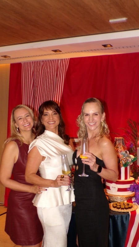 Sanny Gonçalves, Renata Araújo e Jackeline Carlesso