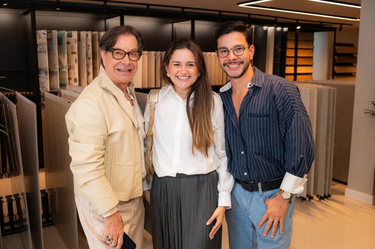Sérgio Rabello, Carol Rossi e Regilano Dornelas
