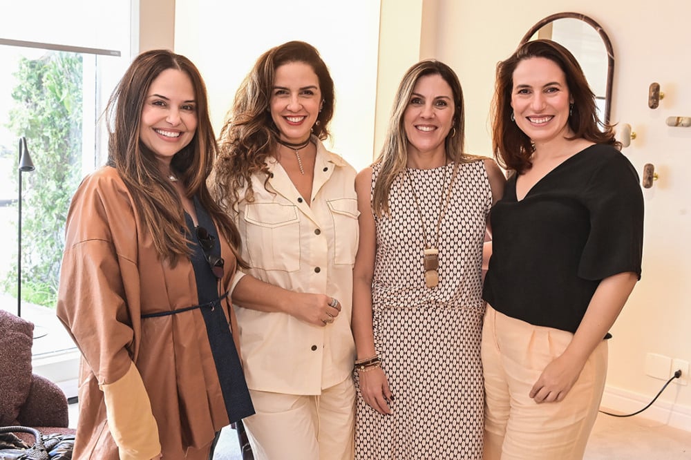 Tatiana Coutinho, Georgia Mendonça, Marcela Souto e Roberta Vilela
