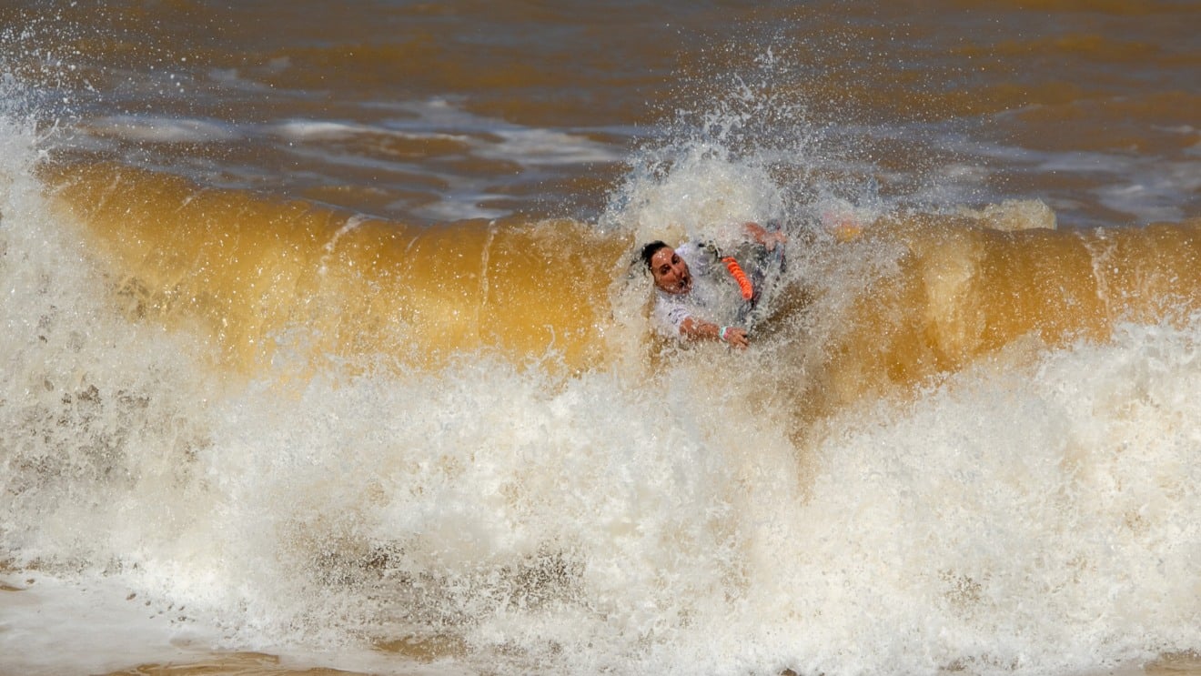 ArcelorMittal Wahine Bodyboarding Pro 2026. Patricia Helena no primeiro dia