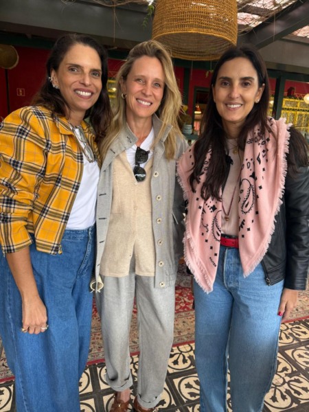 Bruna Medeiros, Roberta Palhares, Ana Luísa Rego Macedo 
