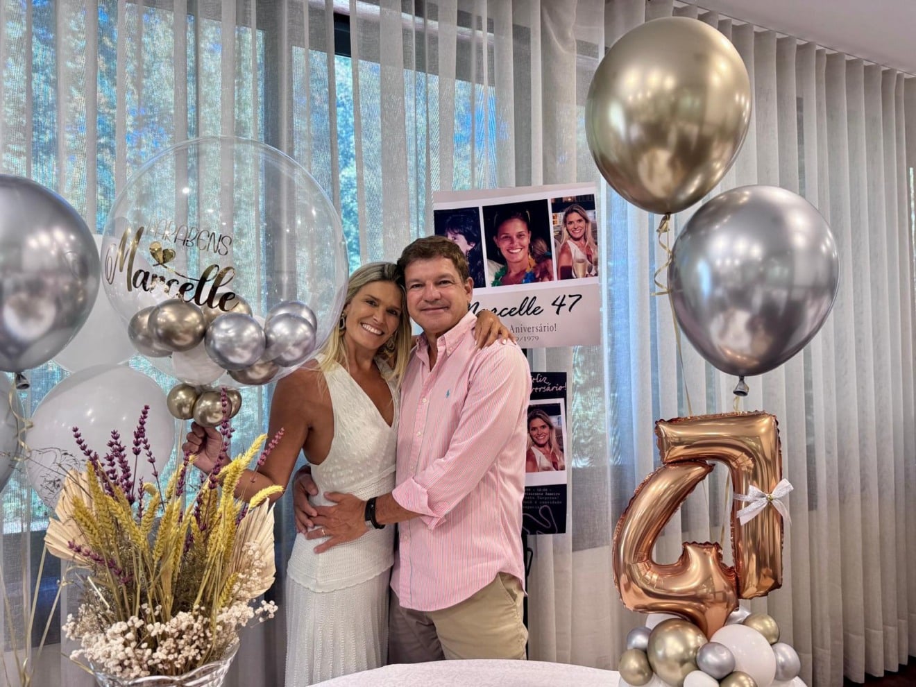 Marcelle e Rodrigo Pimenta