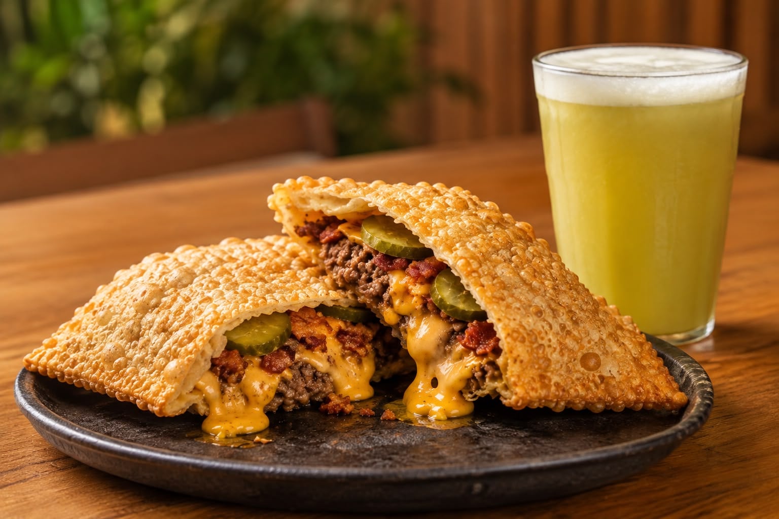 Ibiraçu celebra tradição do pastel com novidade que une massa crocante e smash burger - Foto